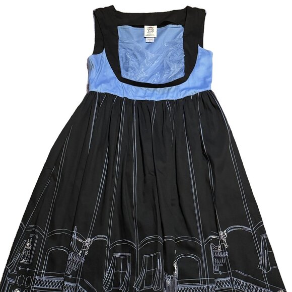 Disney Black and Lavender Midi Dress - Picture 2 of 10